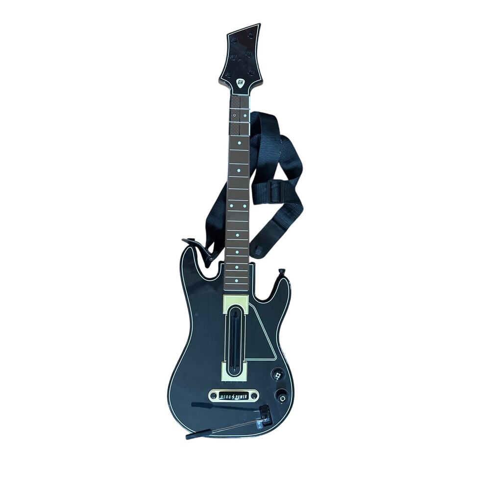 Guitar Hero Live Guitar Black Multi Platform With No Dongle -TESTED